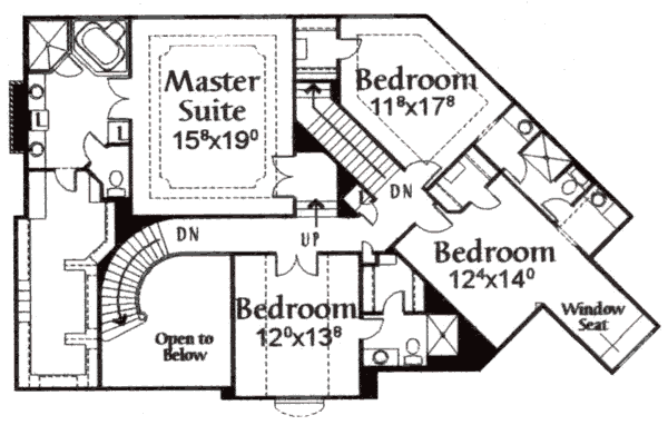 upper floor house blueprint