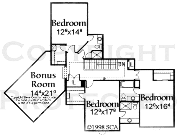 upper floor house blueprint