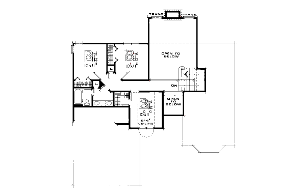 upper floor house blueprint