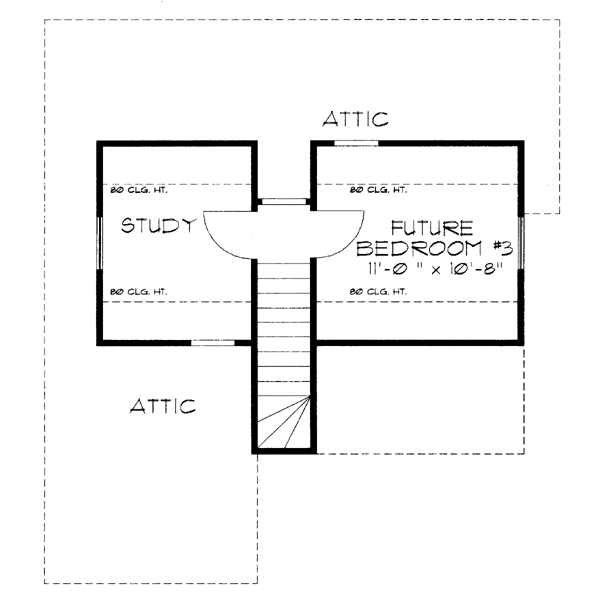 upper floor house blueprint