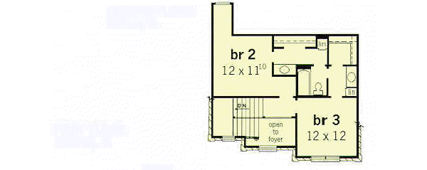 upper floor house blueprint