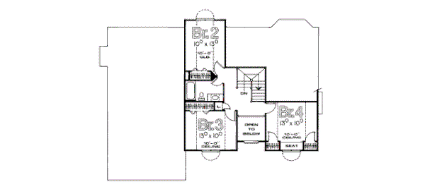upper floor house blueprint