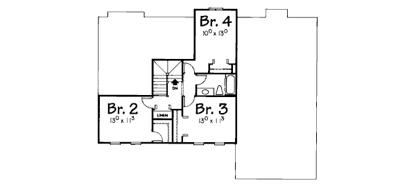 upper floor house blueprint