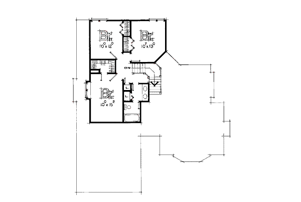 upper floor house blueprint