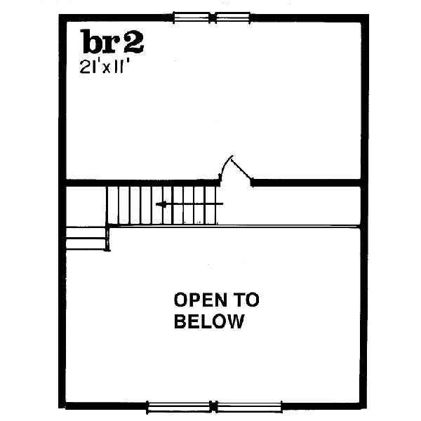 upper floor house blueprint