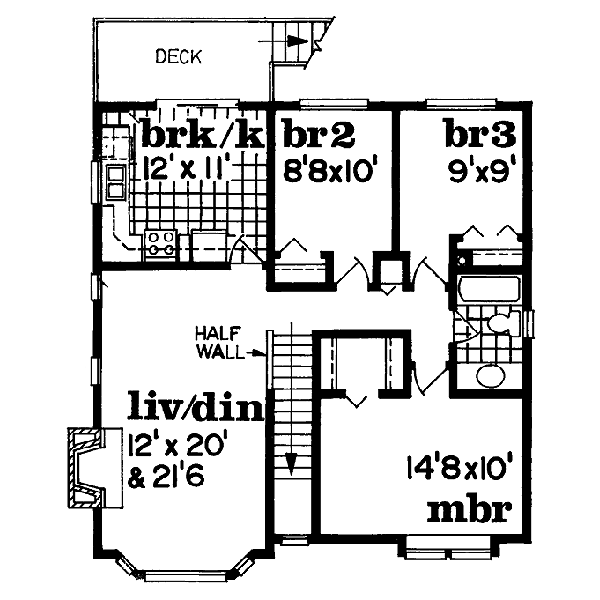 upper floor house blueprint
