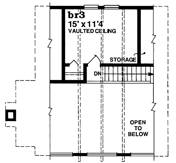 upper floor house blueprint