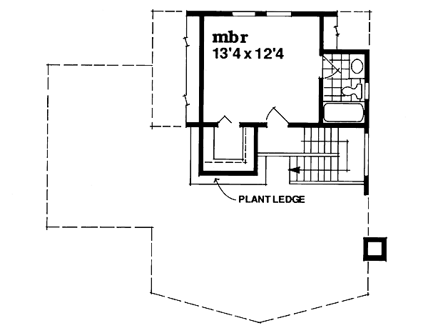 upper floor house blueprint