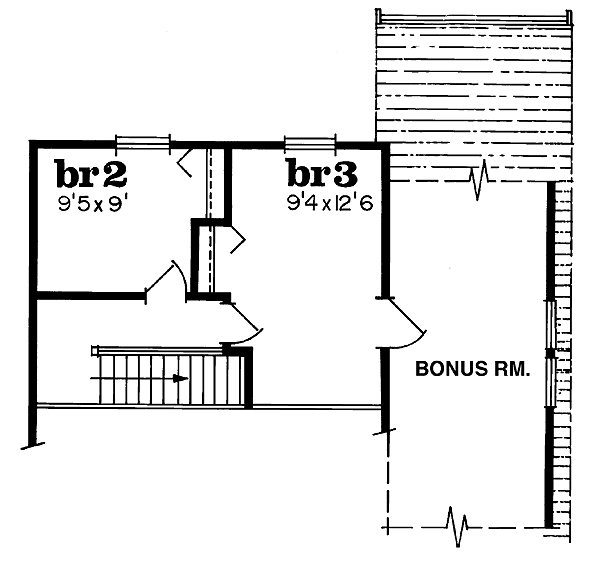 upper floor house blueprint