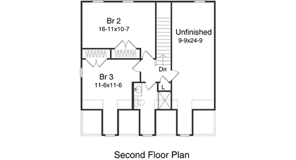 upper floor house blueprint