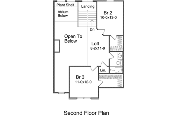 upper floor house blueprint
