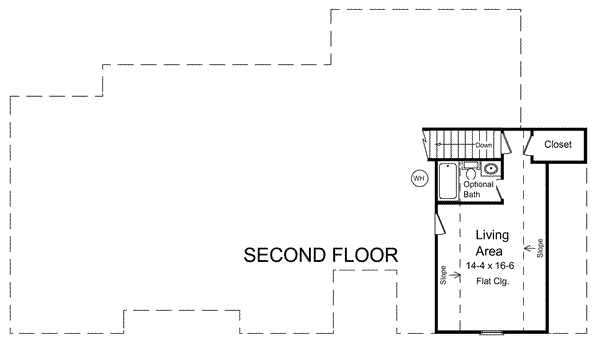 upper floor house blueprint