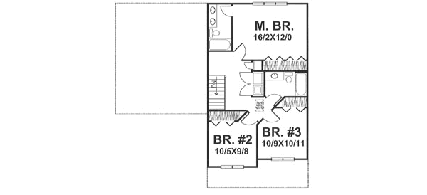 upper floor house blueprint
