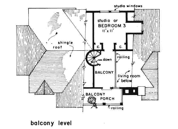 upper floor house blueprint