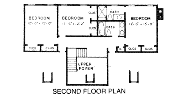 upper floor house blueprint