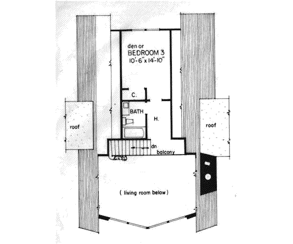 upper floor house blueprint