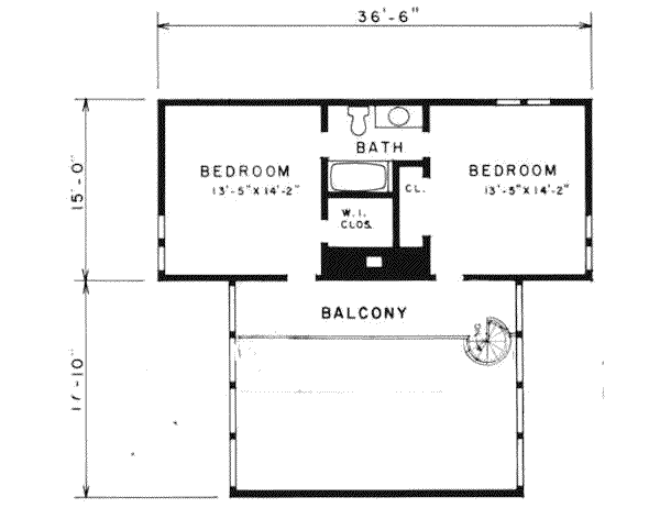 upper floor house blueprint