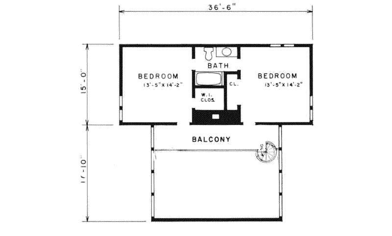 upper floor house blueprint