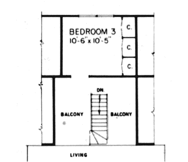 upper floor house blueprint