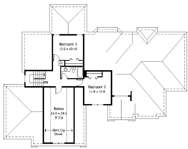 upper floor house blueprint
