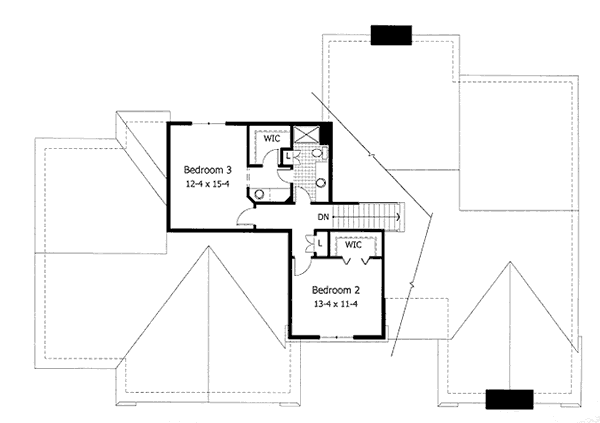 upper floor house blueprint