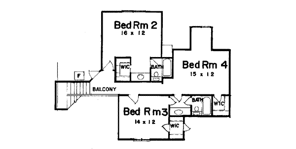 upper floor house blueprint