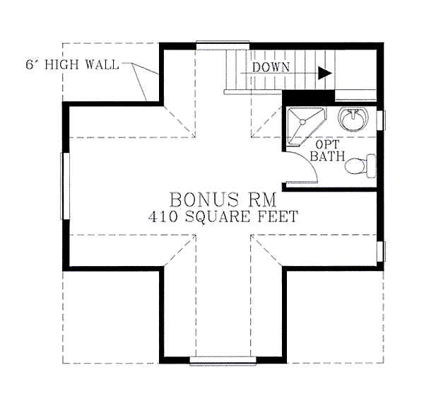 upper floor house blueprint