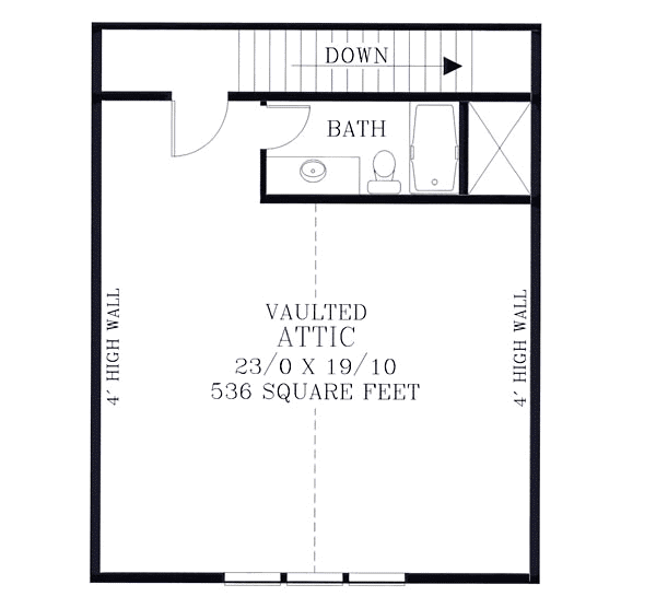 upper floor house blueprint