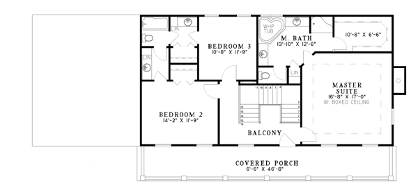 upper floor house blueprint