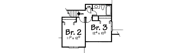 upper floor house blueprint
