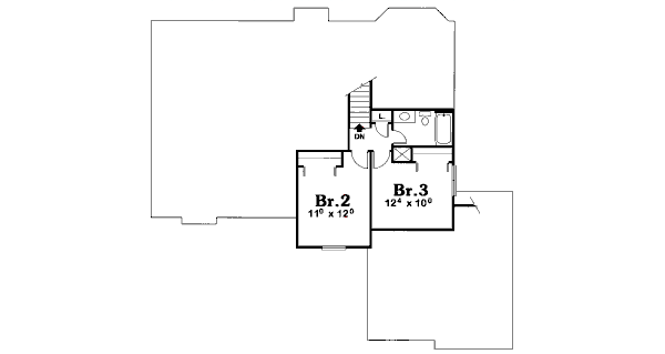 upper floor house blueprint