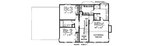 upper floor house blueprint