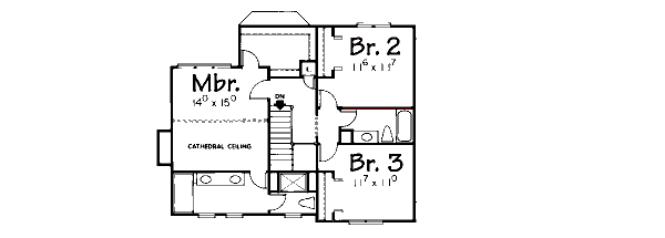 upper floor house blueprint