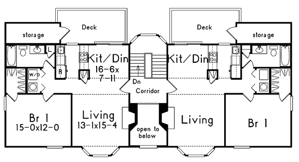 upper floor house blueprint