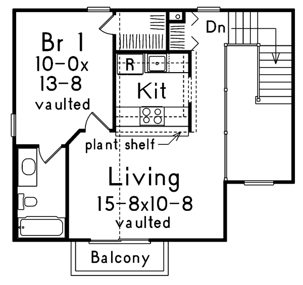 upper floor house blueprint