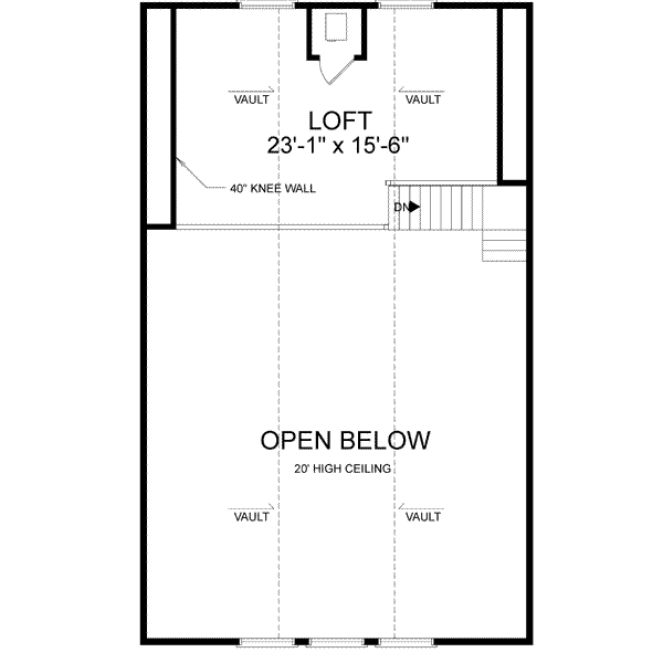 upper floor house blueprint