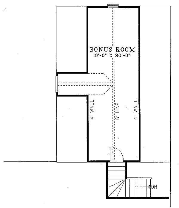 upper floor house blueprint