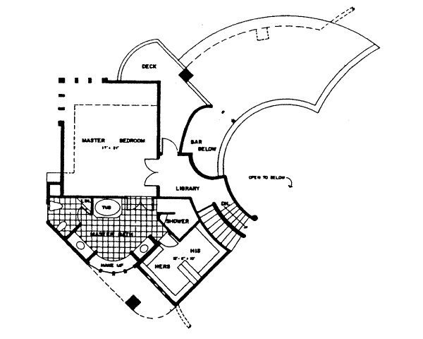 upper floor house blueprint