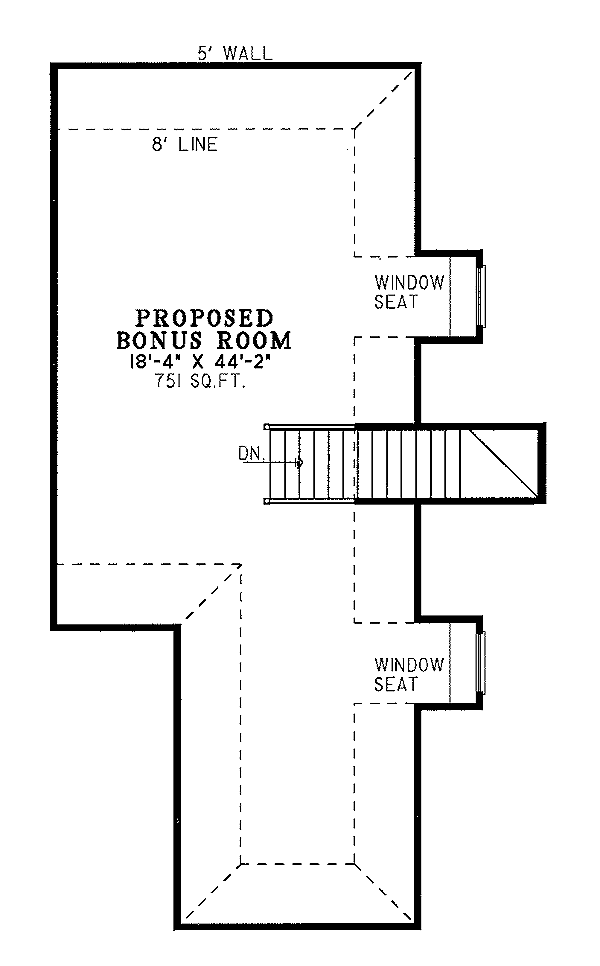 upper floor house blueprint