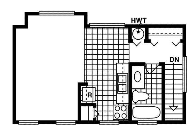 upper floor house blueprint
