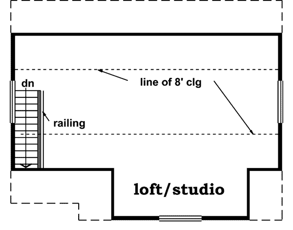 upper floor house blueprint