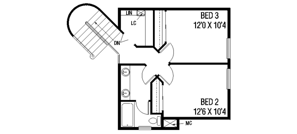 upper floor house blueprint