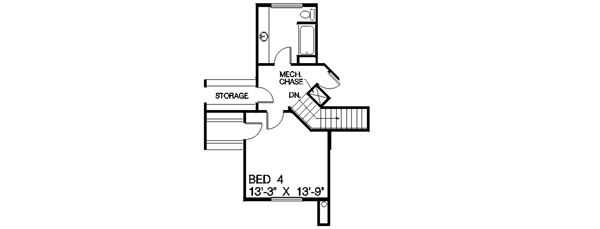 upper floor house blueprint