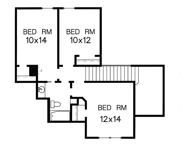 upper floor house blueprint
