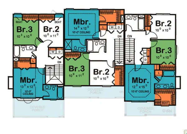 upper floor house blueprint