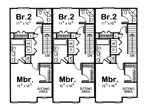 upper floor house blueprint