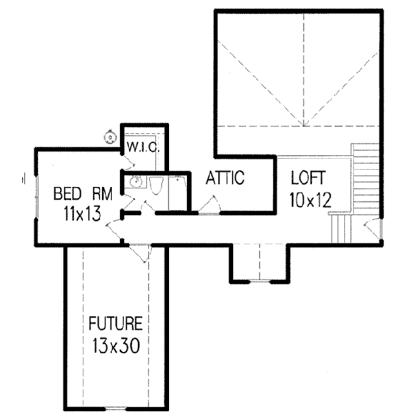 upper floor house blueprint
