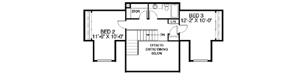 upper floor house blueprint