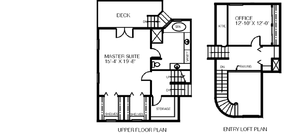 upper floor house blueprint