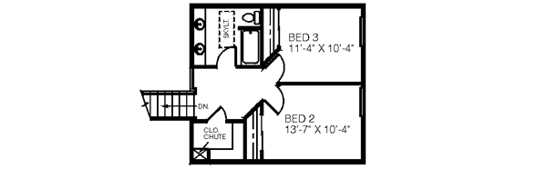 upper floor house blueprint
